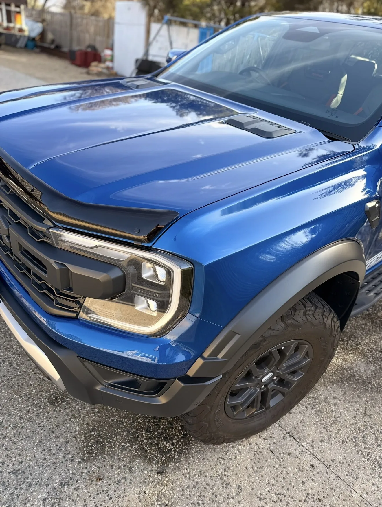 Ceramic coated Ford Ranger Raptor